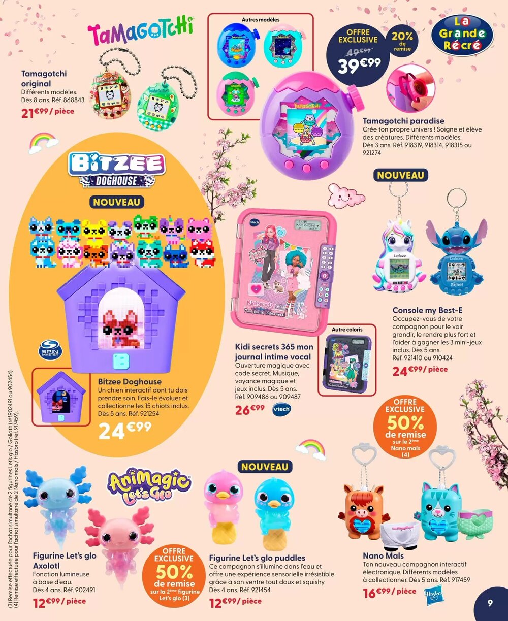 Prospectus promotionnel La Grande Récré valable à partir du 13/03/2026 - Page 9.