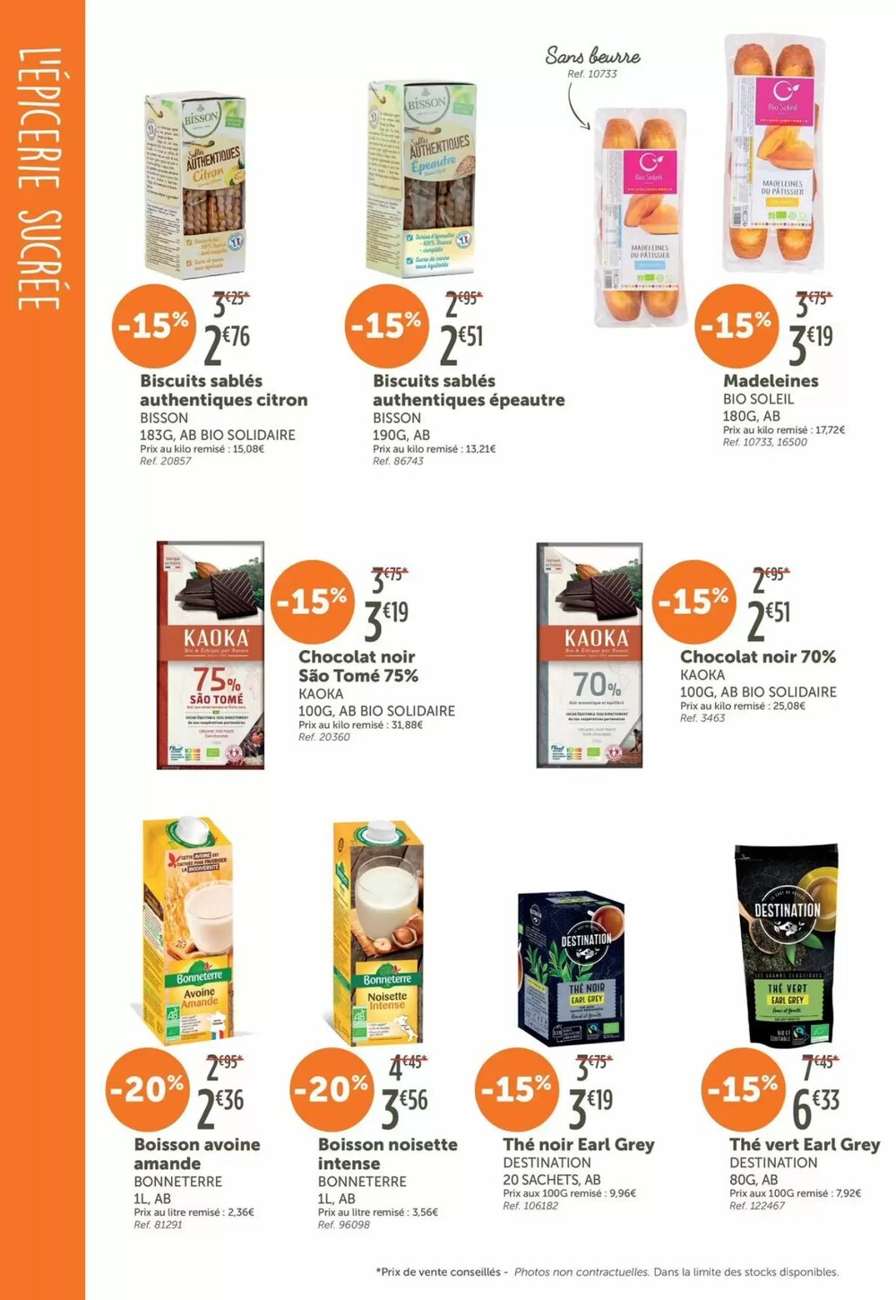 Prospectus promotionnel L'Eau Vive valable à partir du 15/03/2026 - Page 10.