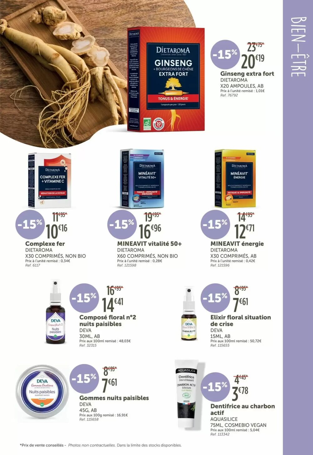 Prospectus promotionnel L'Eau Vive valable à partir du 15/03/2026 - Page 11.
