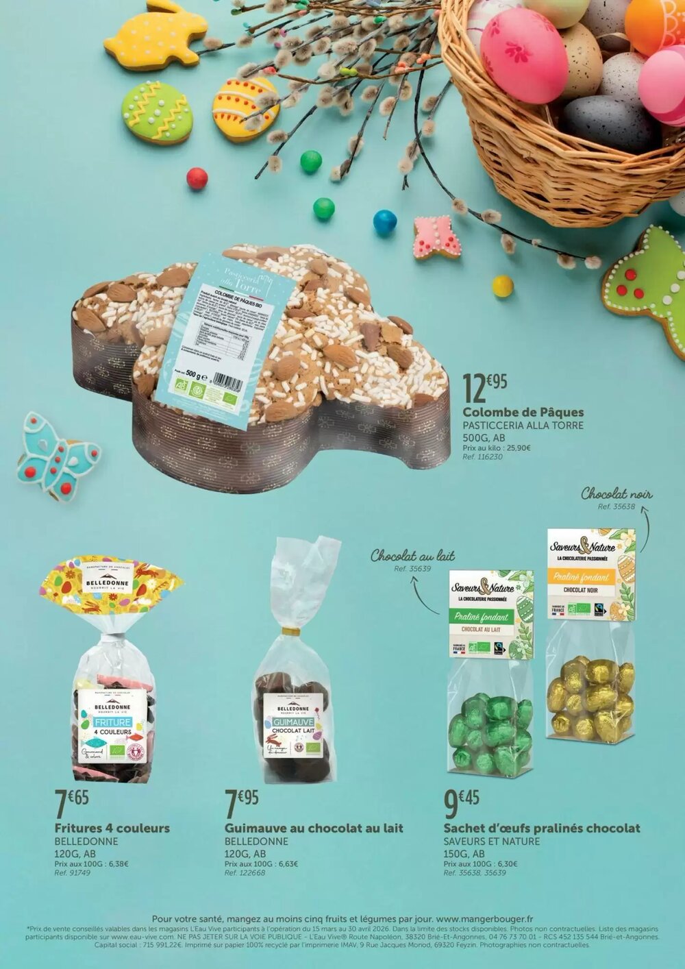 Prospectus promotionnel L'Eau Vive valable à partir du 15/03/2026 - Page 2.