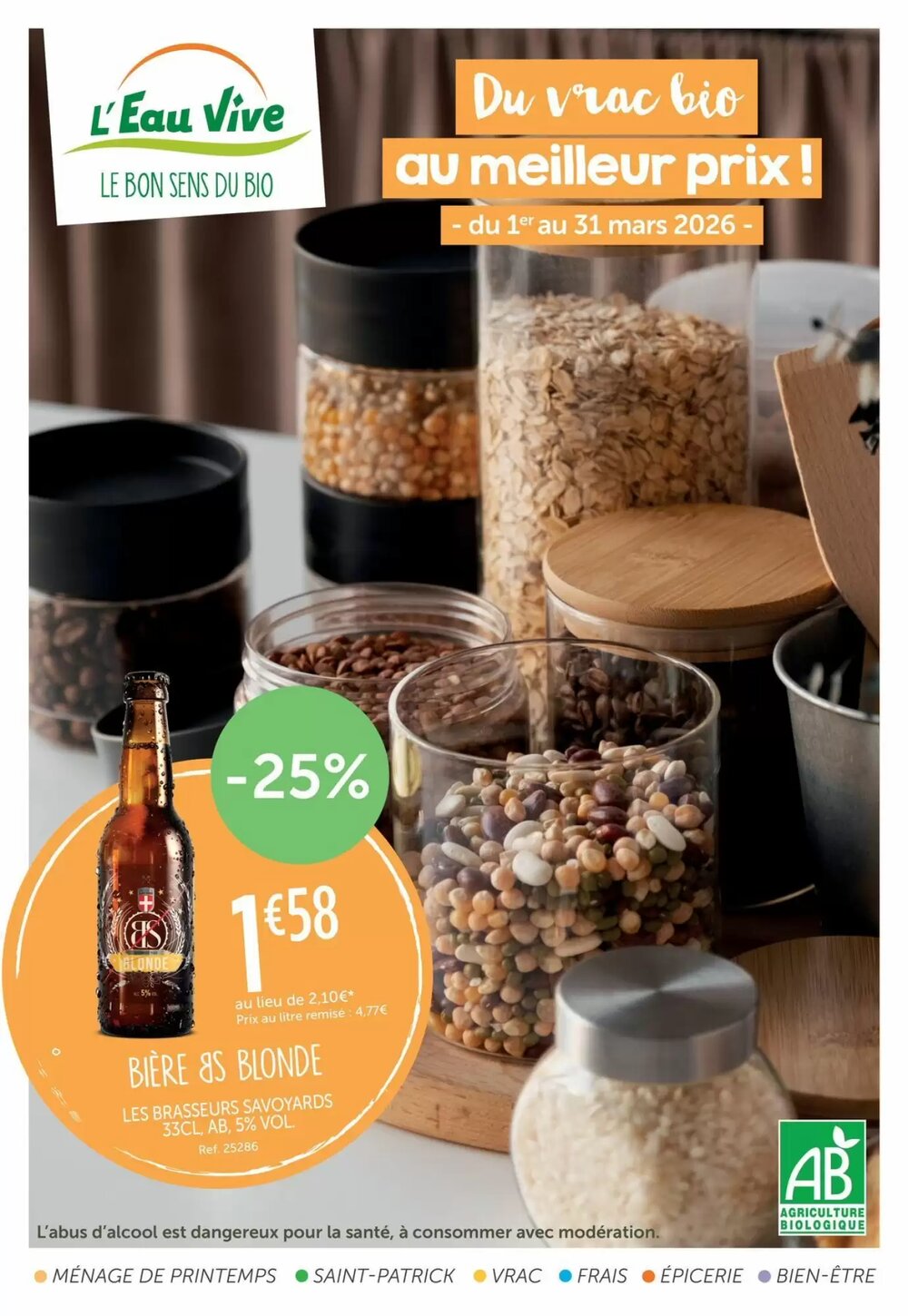 Prospectus promotionnel L'Eau Vive valable à partir du 15/03/2026 - Page 3.