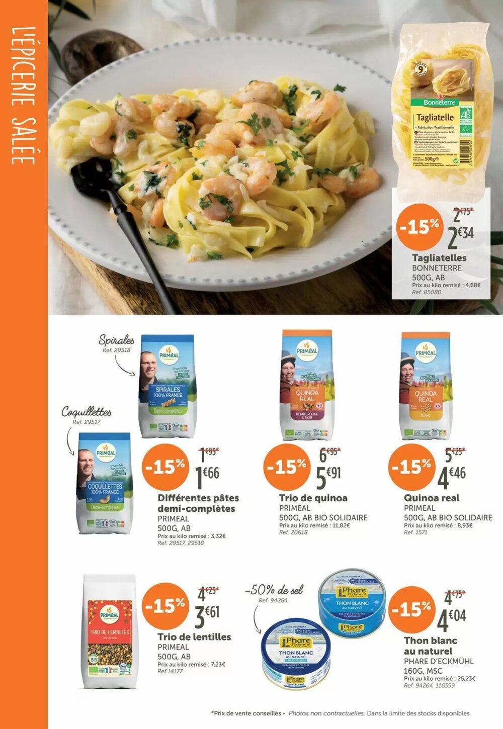 Prospectus promotionnel L'Eau Vive valable à partir du 15/03/2026 - Page 8.