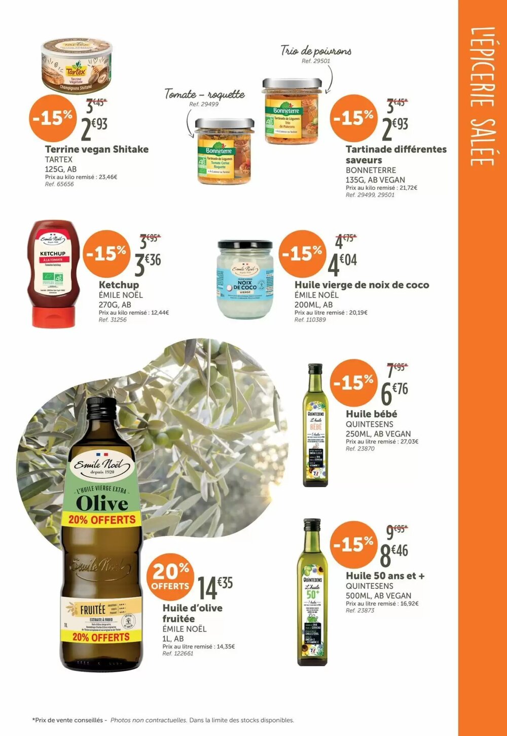 Prospectus promotionnel L'Eau Vive valable à partir du 15/03/2026 - Page 9.