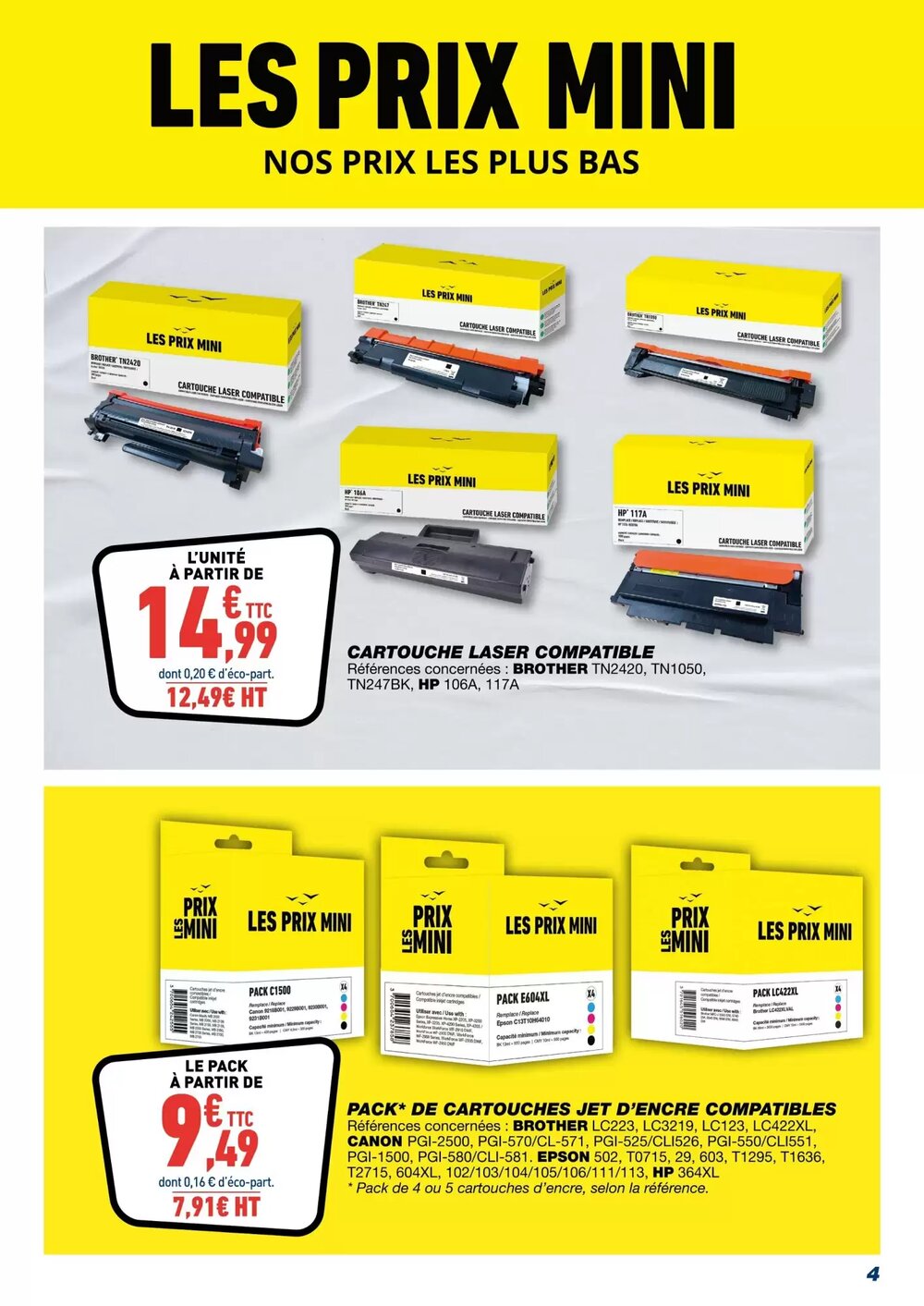 Prospectus promotionnel Bureau Vallée valable à partir du 16/03/2026 - Page 4.