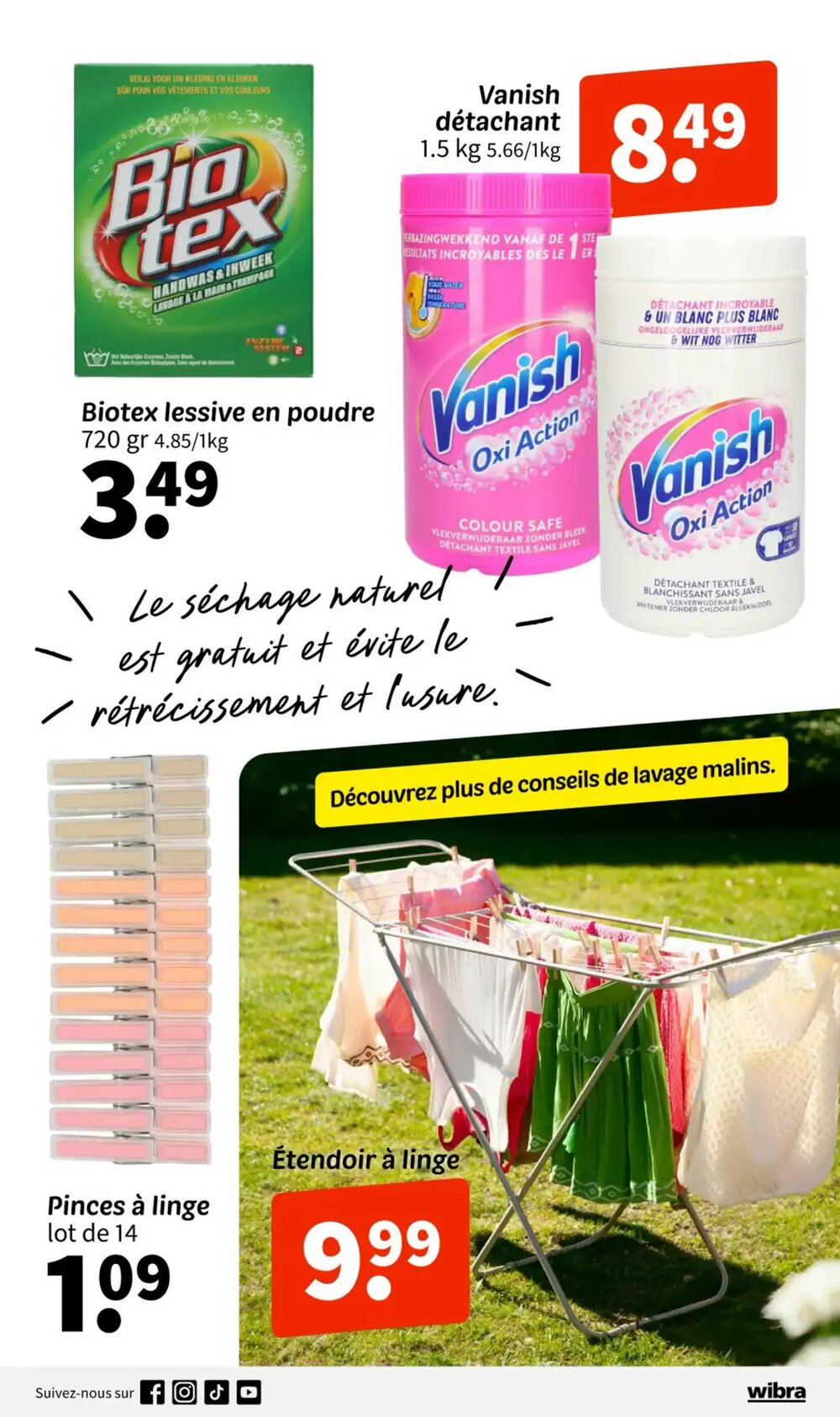 Prospectus promotionnel Wibra valable à partir du 16/03/2026 - Page 9.