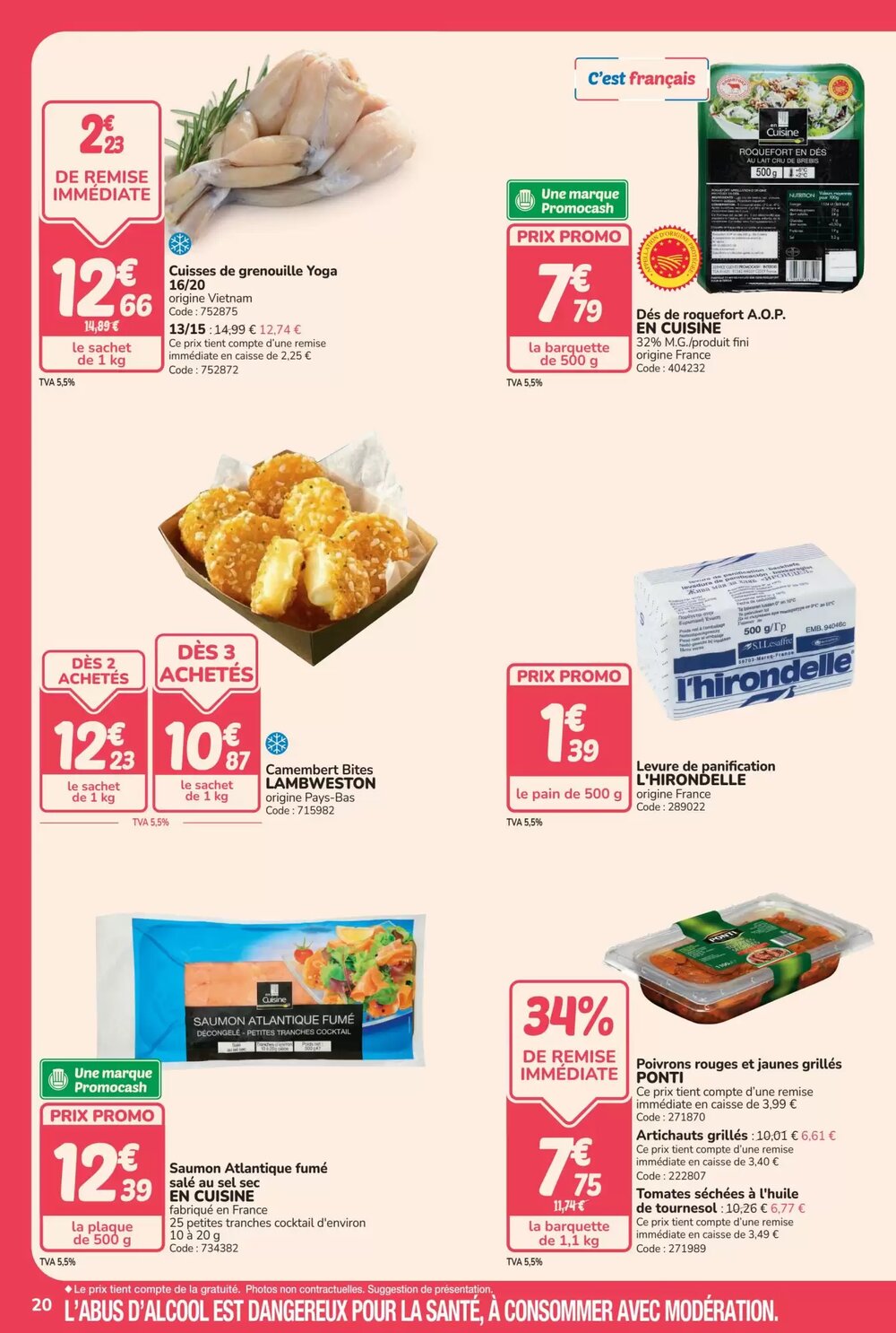 Prospectus promotionnel Promocash valable à partir du 16/03/2026 - Page 20.