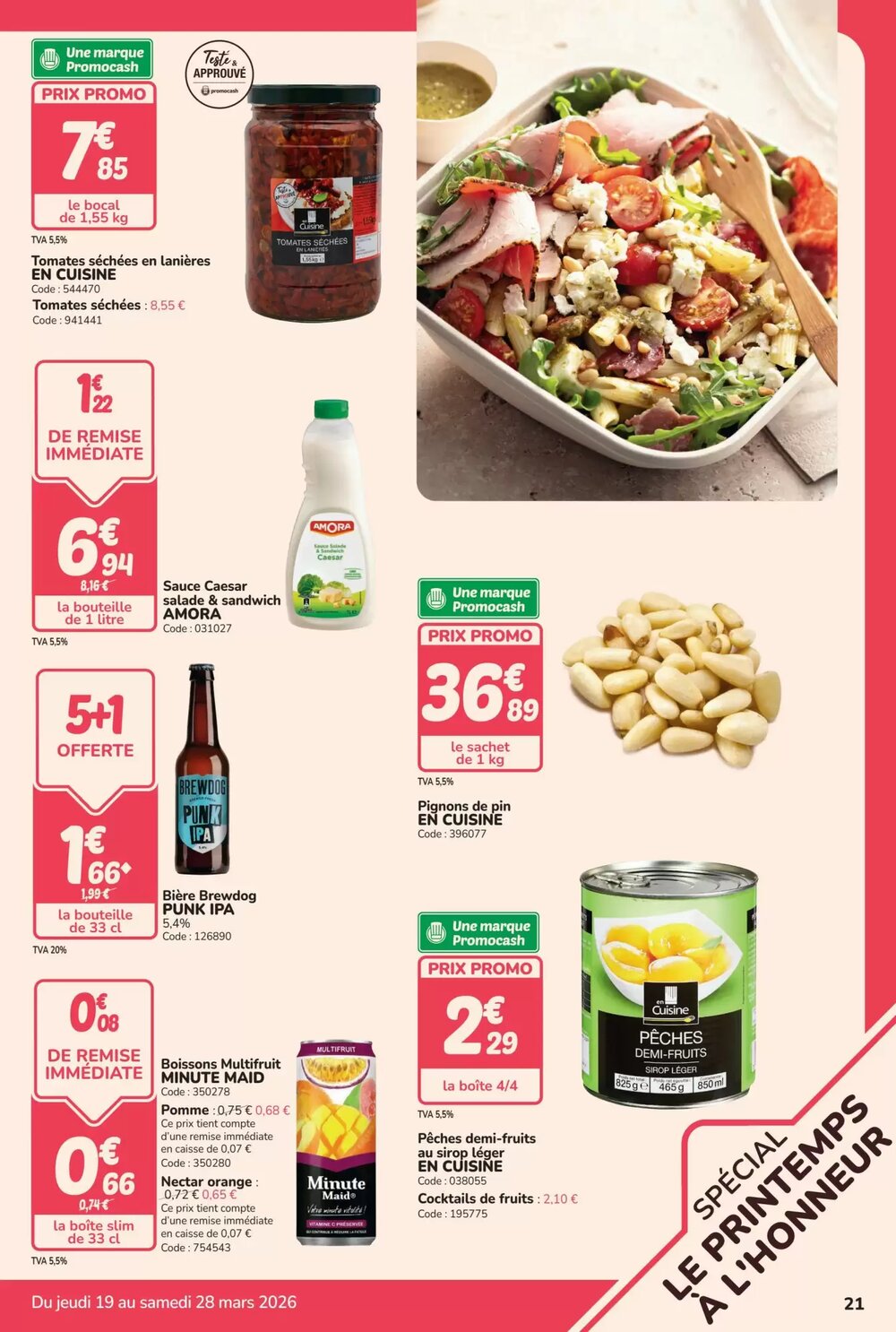 Prospectus promotionnel Promocash valable à partir du 16/03/2026 - Page 21.