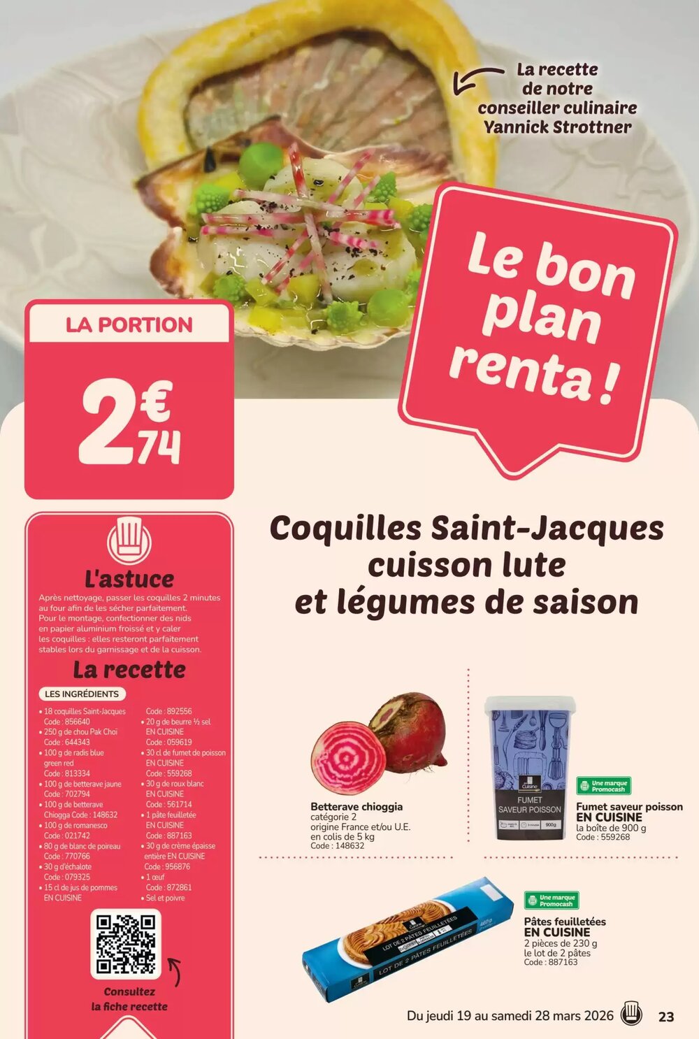 Prospectus promotionnel Promocash valable à partir du 16/03/2026 - Page 23.