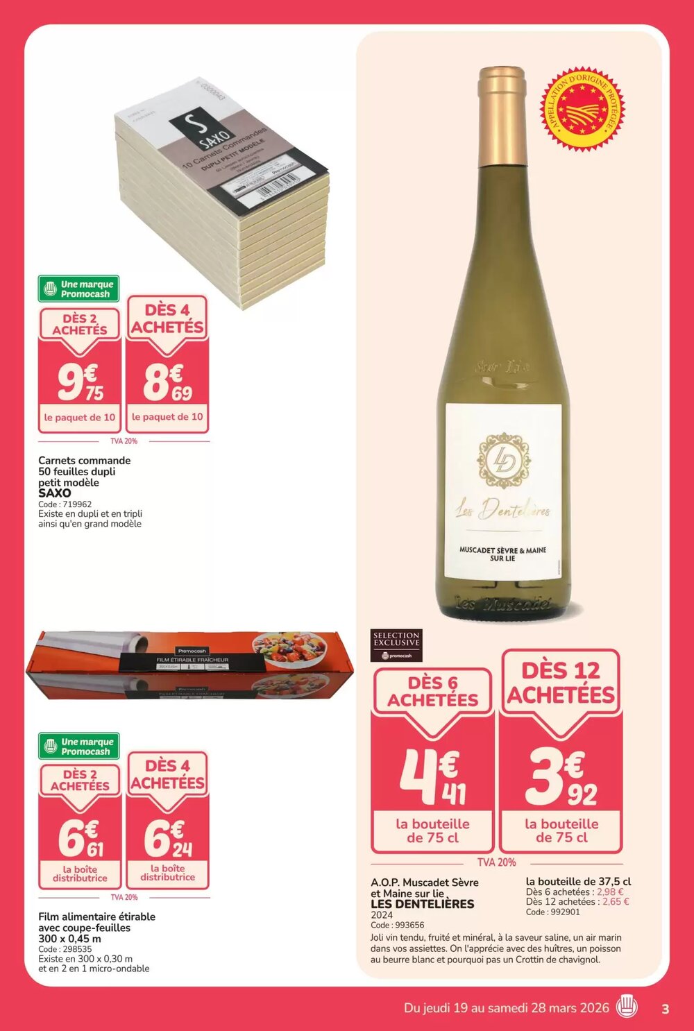 Prospectus promotionnel Promocash valable à partir du 16/03/2026 - Page 3.