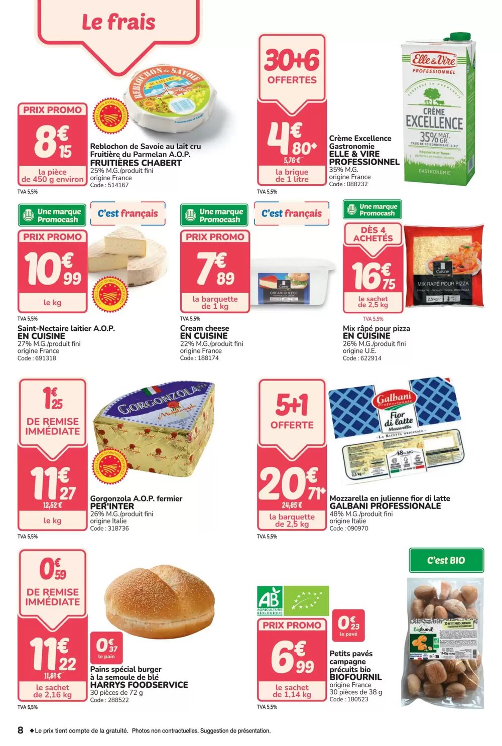 Prospectus promotionnel Promocash valable à partir du 16/03/2026 - Page 8.