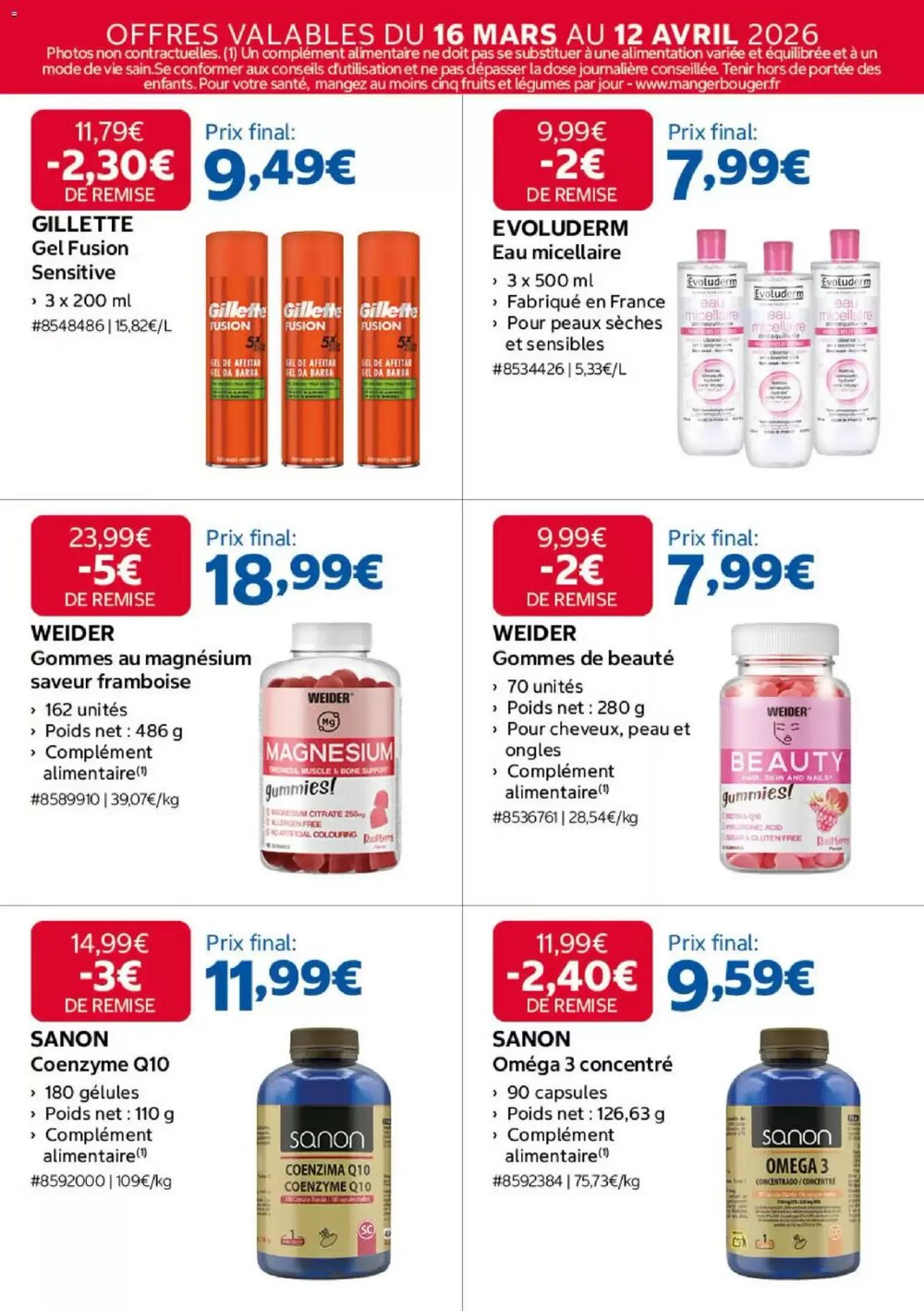 Prospectus promotionnel Costco valable à partir du 16/03/2026 - Page 14.