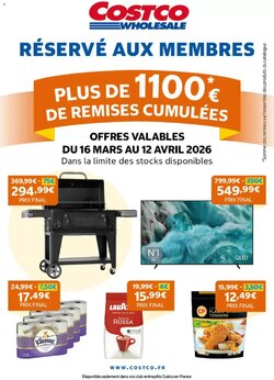 Prospectus promotionnel Costco valable à partir du 16/03/2026