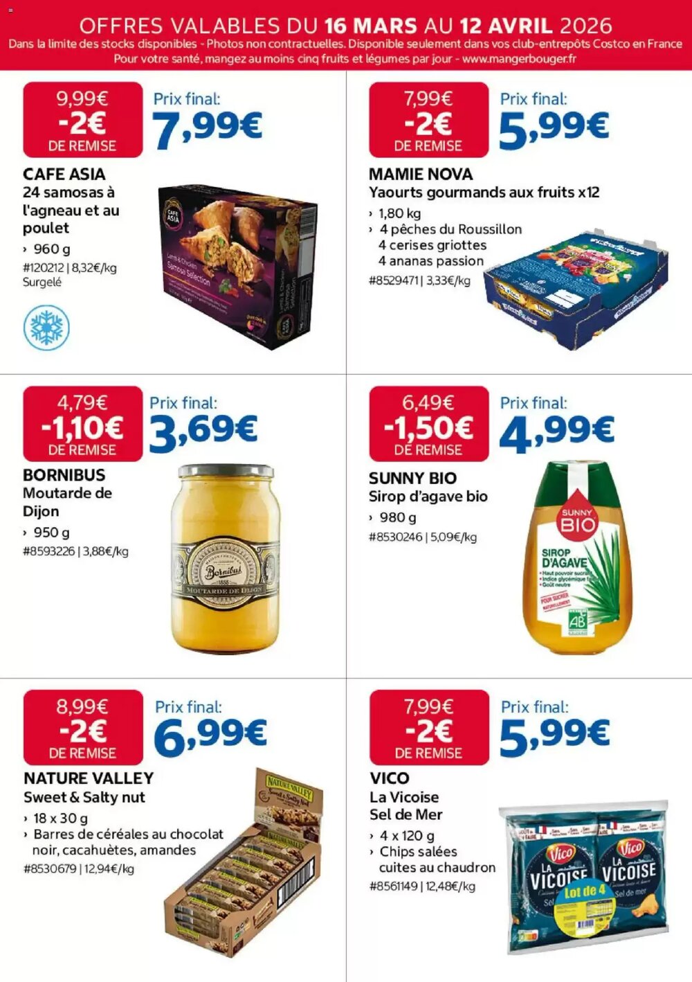 Prospectus promotionnel Costco valable à partir du 16/03/2026 - Page 3.