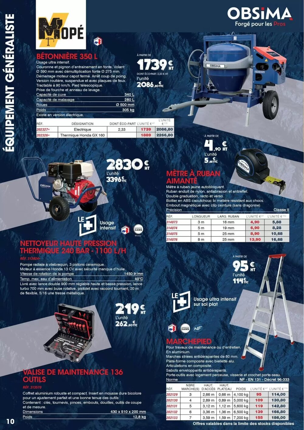 Prospectus promotionnel Master Pro valable à partir du 16/03/2026 - Page 10.