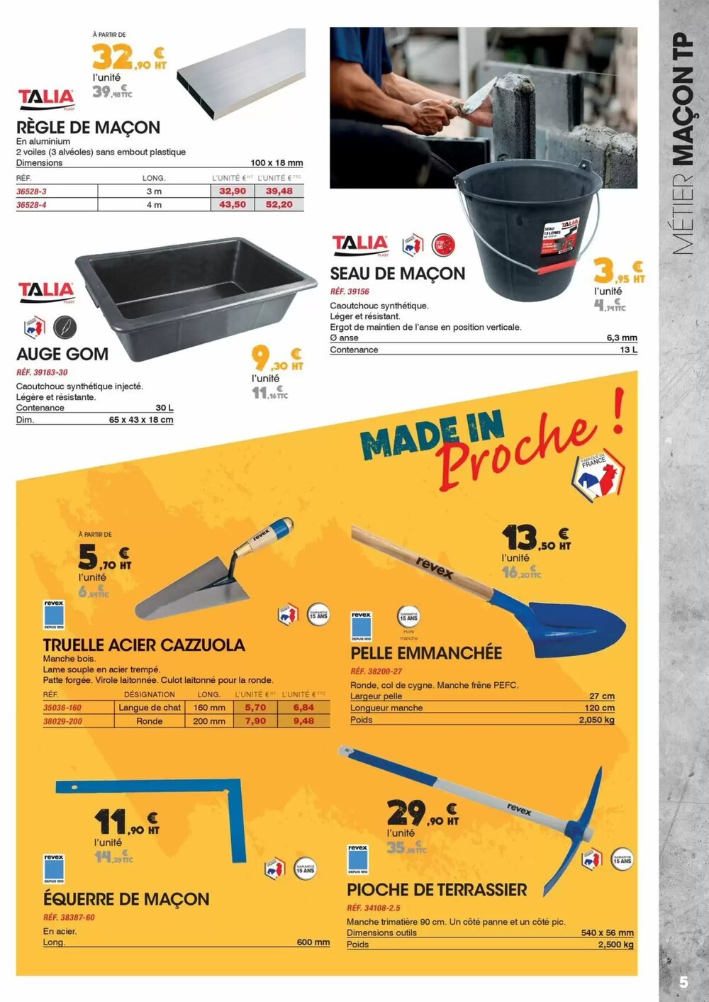 Prospectus promotionnel Master Pro valable à partir du 16/03/2026 - Page 5.
