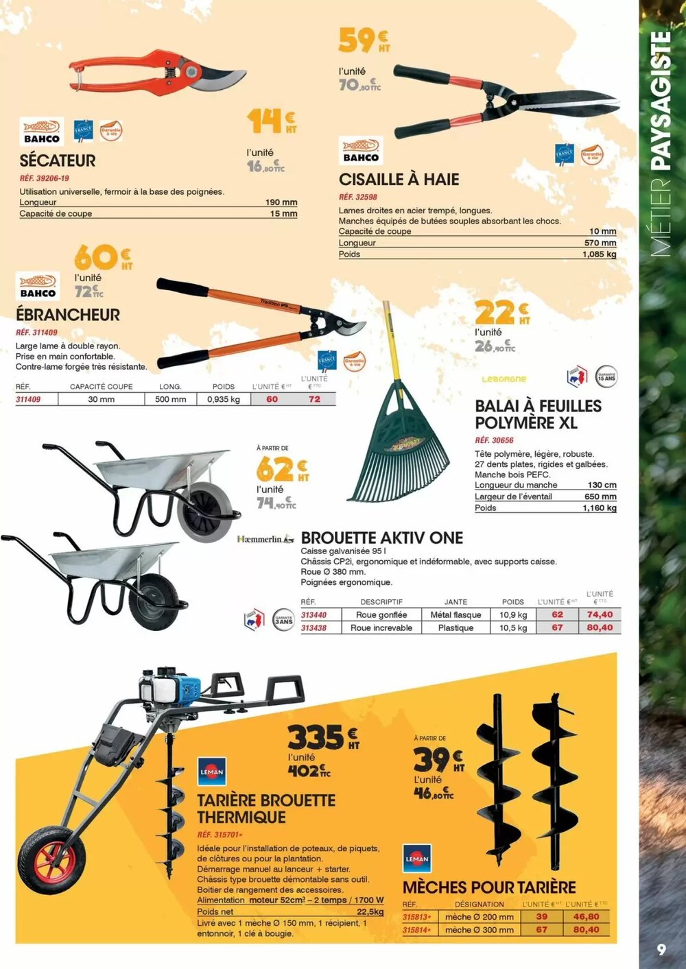 Prospectus promotionnel Master Pro valable à partir du 16/03/2026 - Page 9.