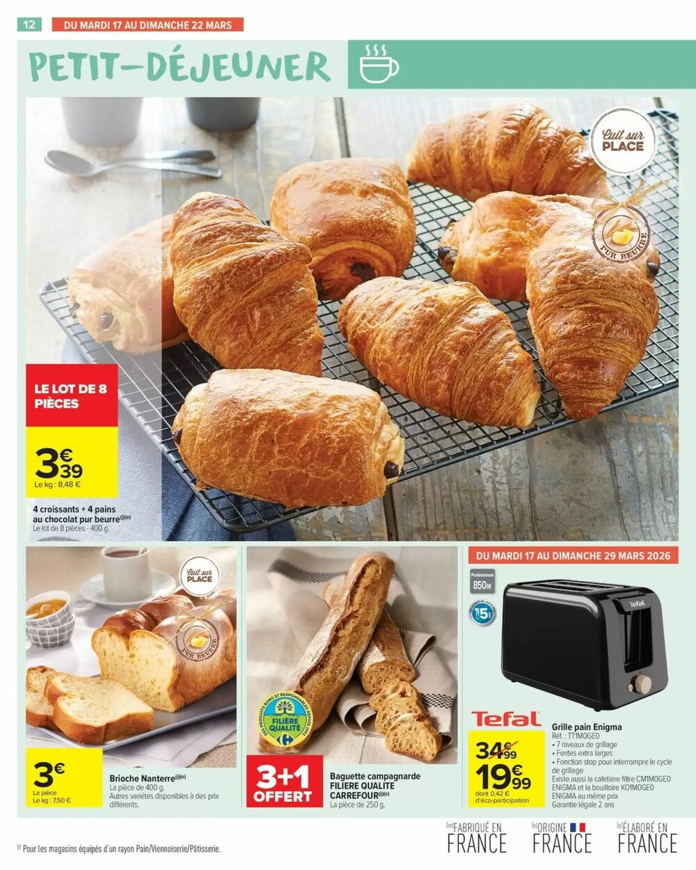 Prospectus promotionnel Carrefour Market valable à partir du 17/03/2026 - Page 14.