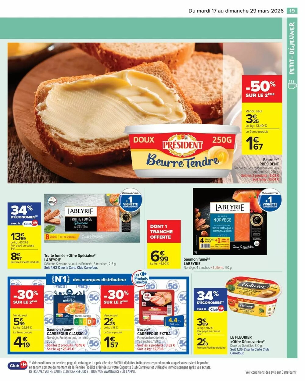 Prospectus promotionnel Carrefour Market valable à partir du 17/03/2026 - Page 21.
