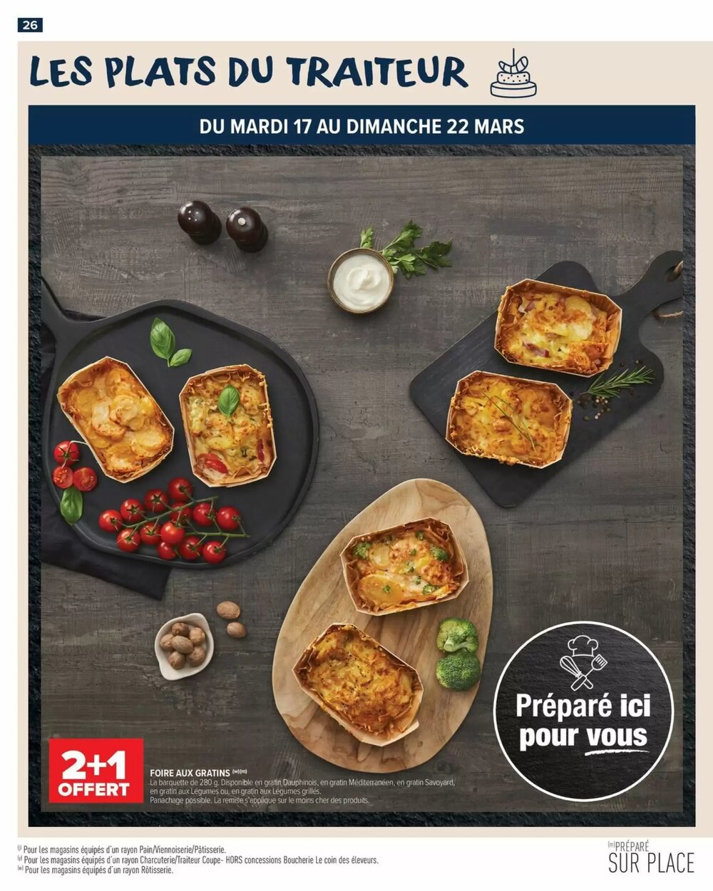 Prospectus promotionnel Carrefour Market valable à partir du 17/03/2026 - Page 28.