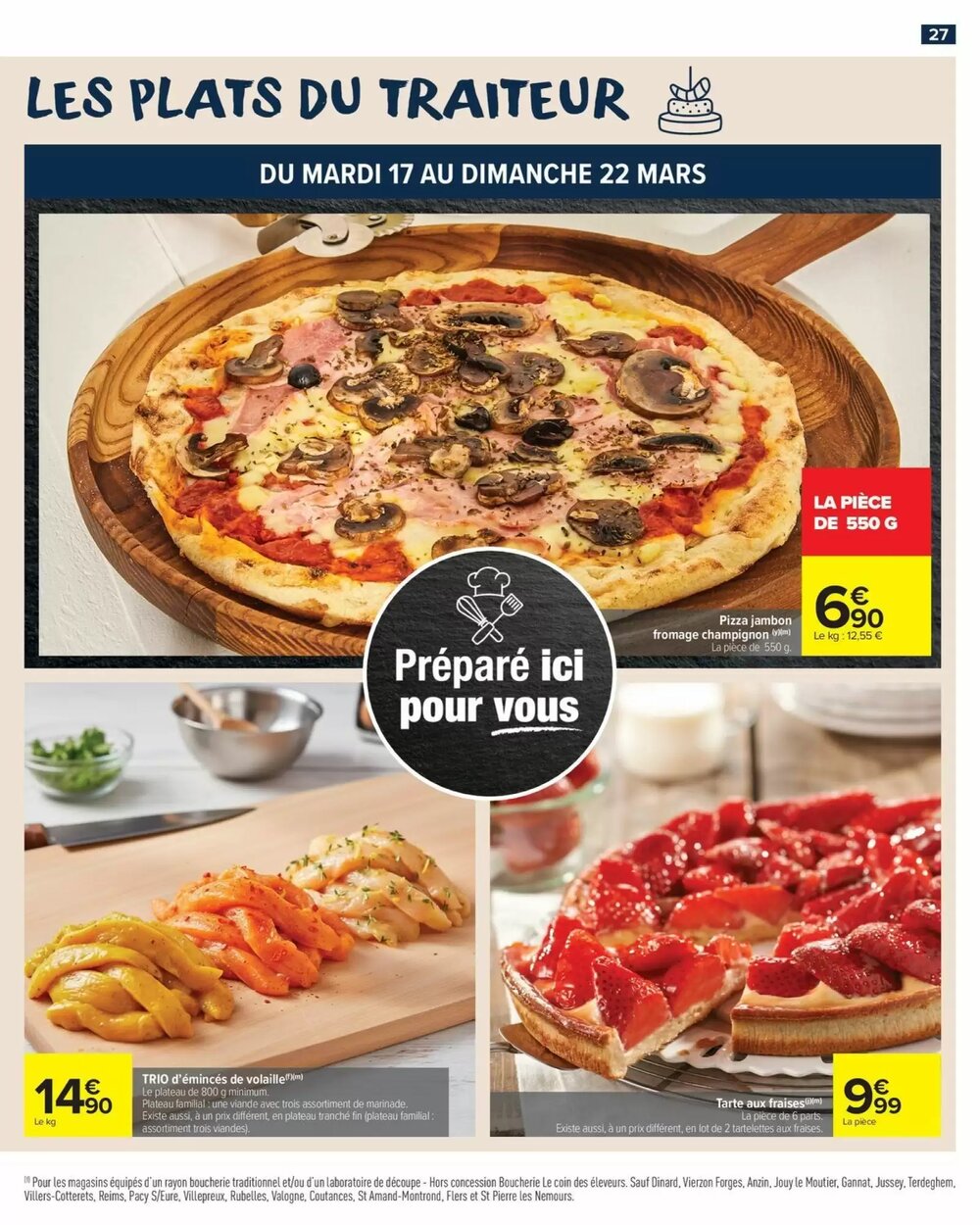 Prospectus promotionnel Carrefour Market valable à partir du 17/03/2026 - Page 29.