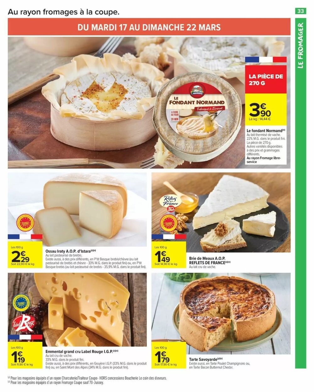 Prospectus promotionnel Carrefour Market valable à partir du 17/03/2026 - Page 35.