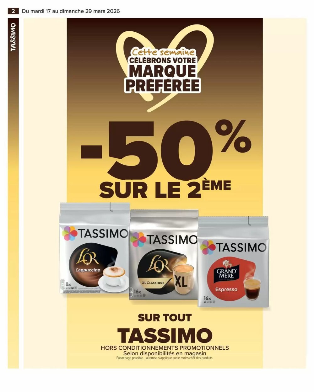 Prospectus promotionnel Carrefour Market valable à partir du 17/03/2026 - Page 4.