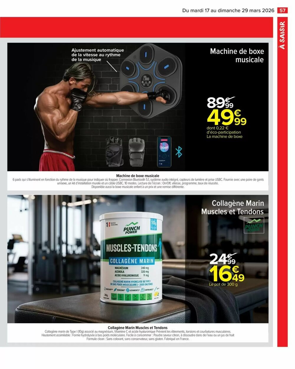 Prospectus promotionnel Carrefour Market valable à partir du 17/03/2026 - Page 59.