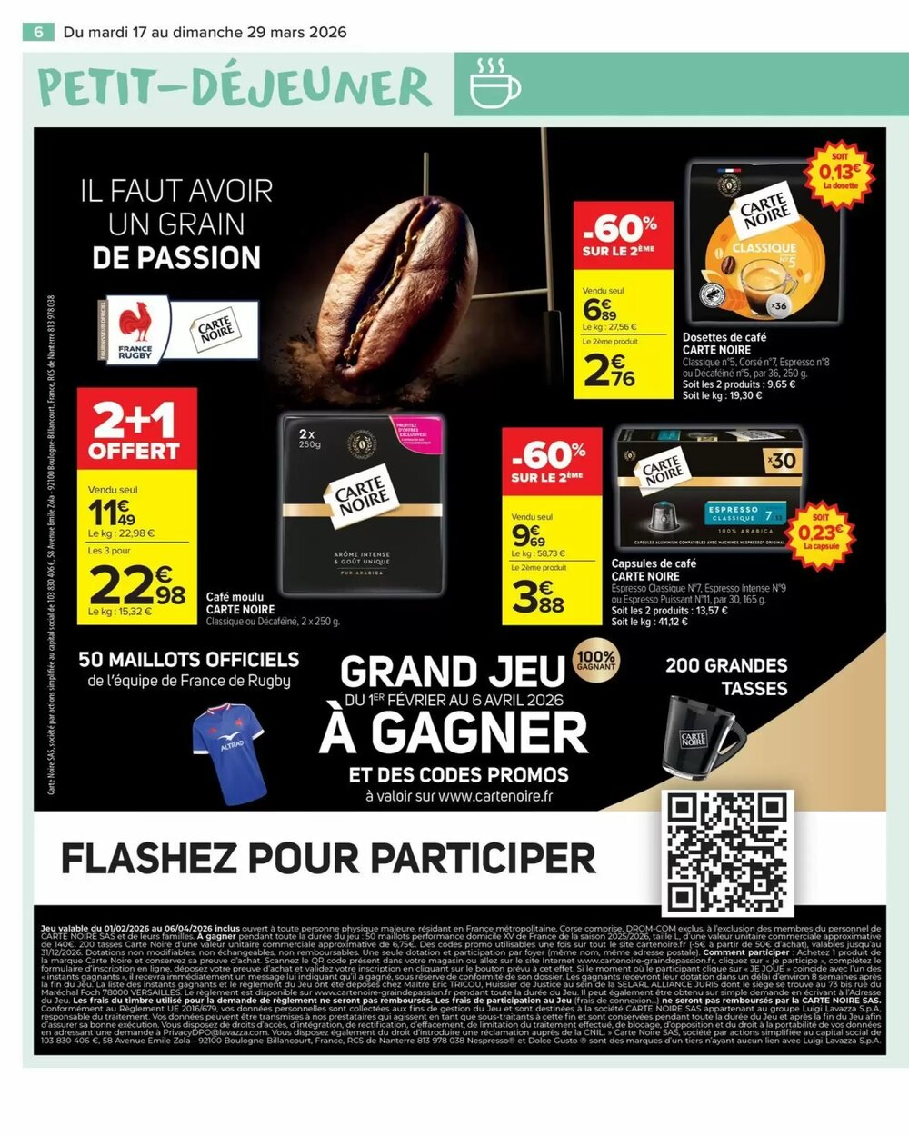 Prospectus promotionnel Carrefour Market valable à partir du 17/03/2026 - Page 8.