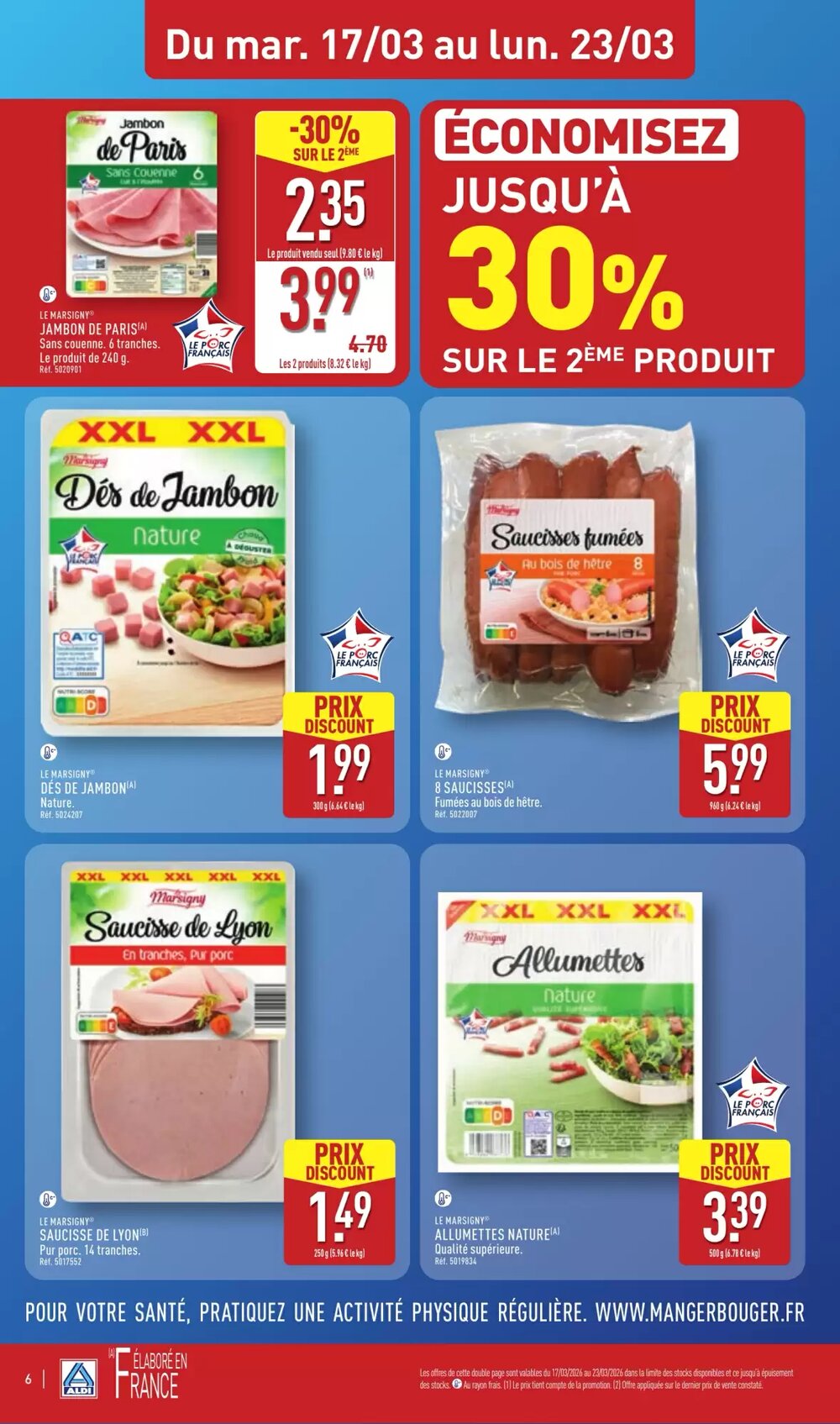 Prospectus promotionnel ALDI valable à partir du 17/03/2026 - Page 8.