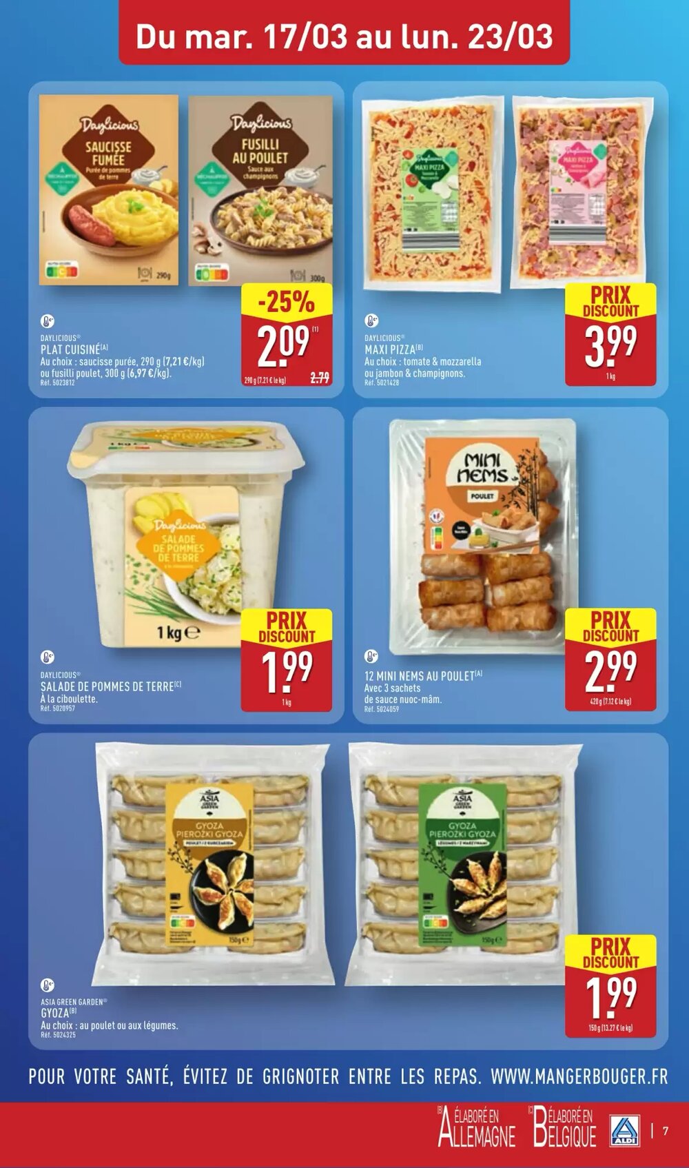 Prospectus promotionnel ALDI valable à partir du 17/03/2026 - Page 9.