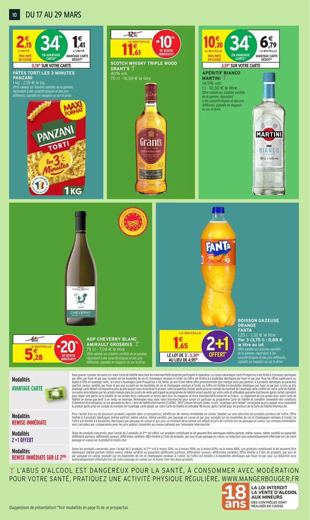 Prospectus promotionnel Intermarché valable à partir du 17/03/2026 - Page 10.