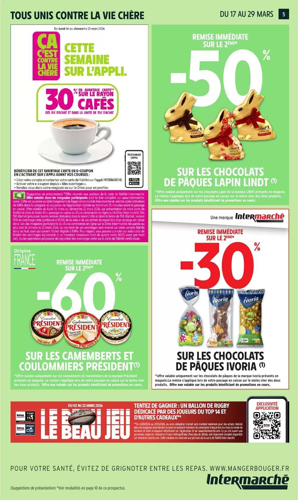 Prospectus promotionnel Intermarché valable à partir du 17/03/2026 - Page 5.