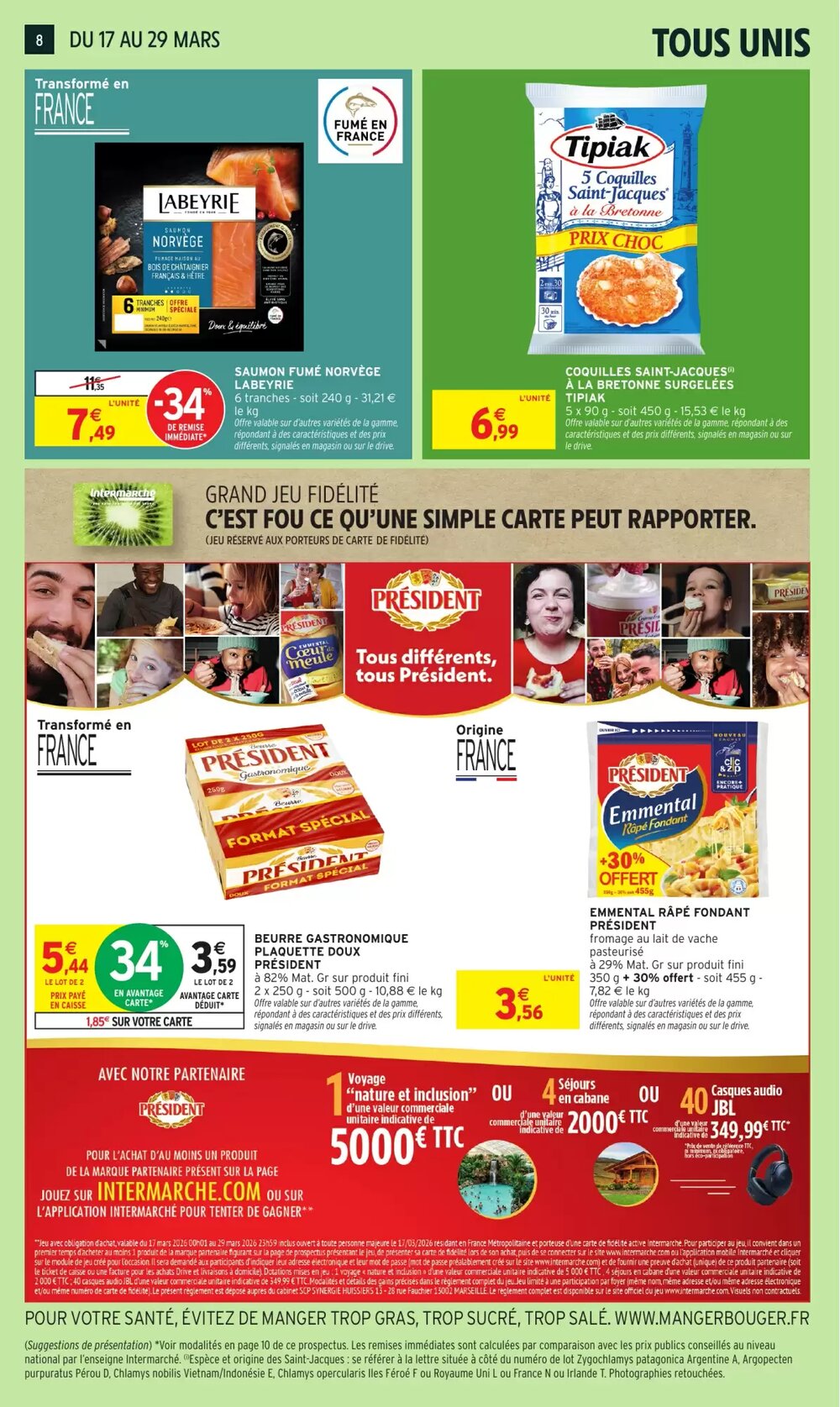 Prospectus promotionnel Intermarché valable à partir du 17/03/2026 - Page 8.