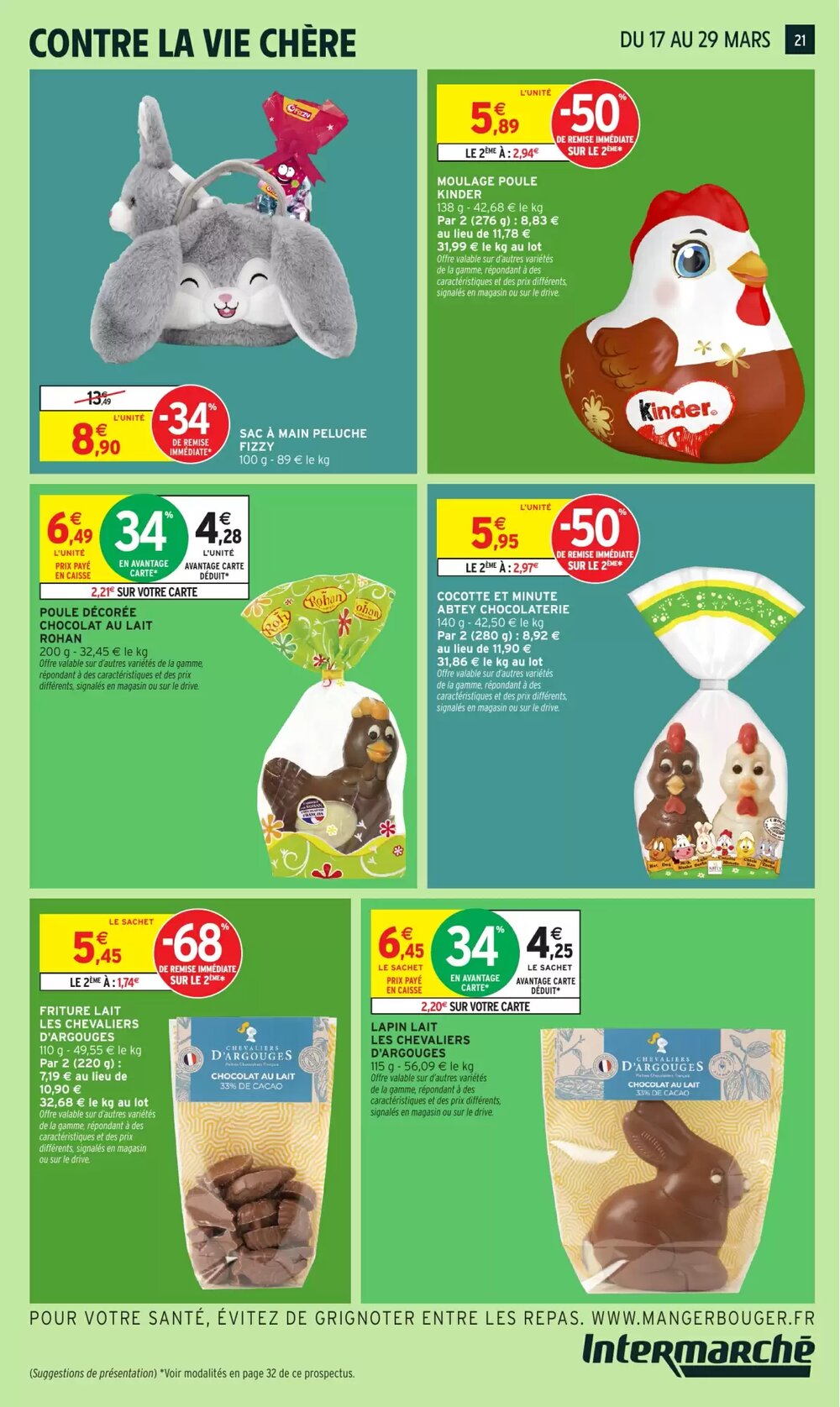 Prospectus promotionnel Intermarché Hyper valable à partir du 17/03/2026 - Page 21.