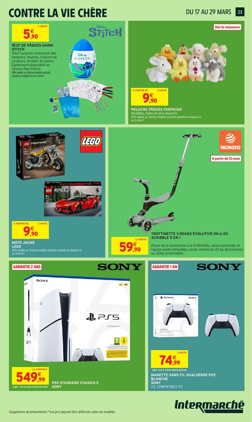 Prospectus promotionnel Intermarché Hyper valable à partir du 17/03/2026 - Page 23.