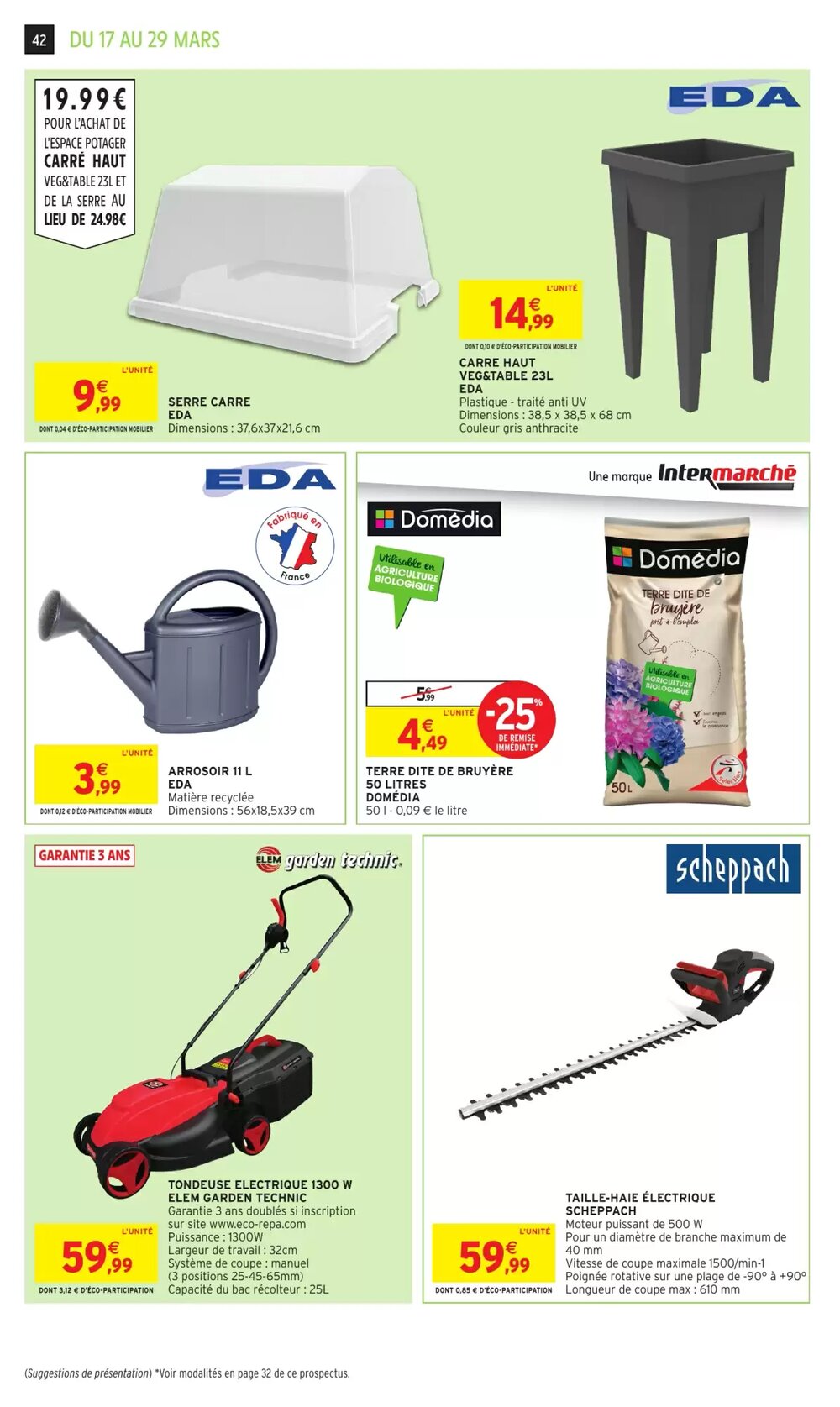 Prospectus promotionnel Intermarché Hyper valable à partir du 17/03/2026 - Page 42.