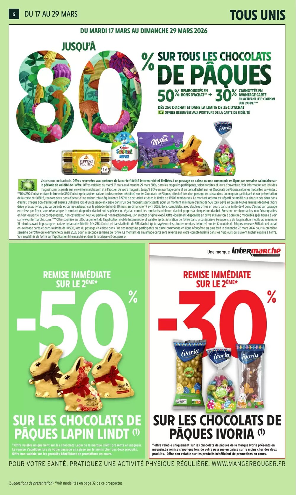 Prospectus promotionnel Intermarché Hyper valable à partir du 17/03/2026 - Page 6.