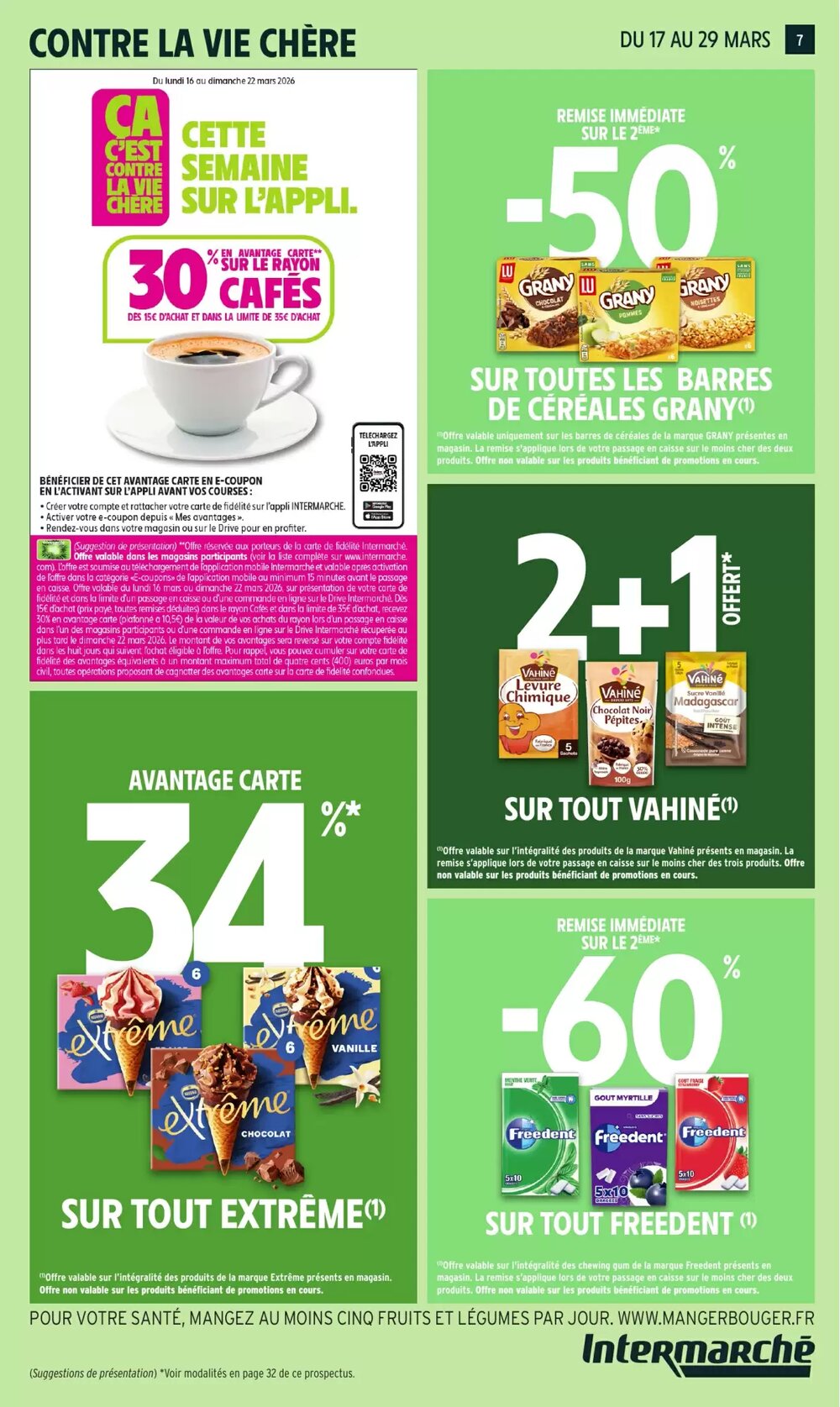 Prospectus promotionnel Intermarché Hyper valable à partir du 17/03/2026 - Page 7.