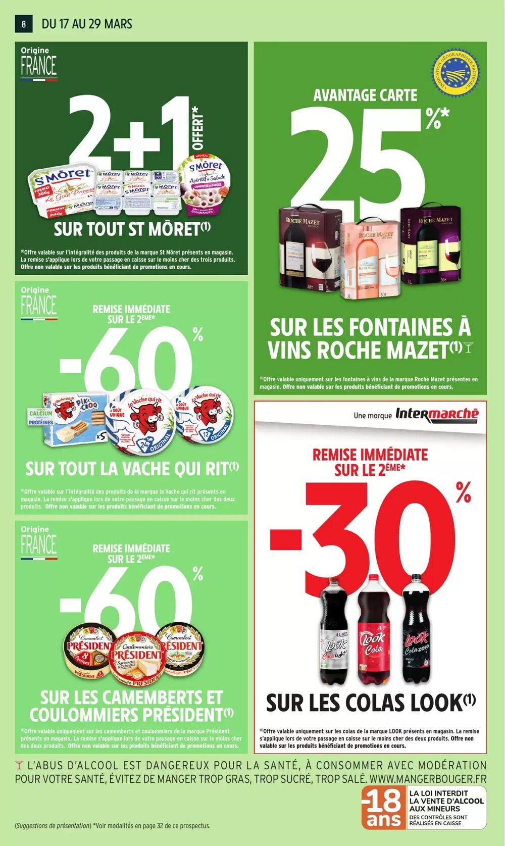 Prospectus promotionnel Intermarché Hyper valable à partir du 17/03/2026 - Page 8.