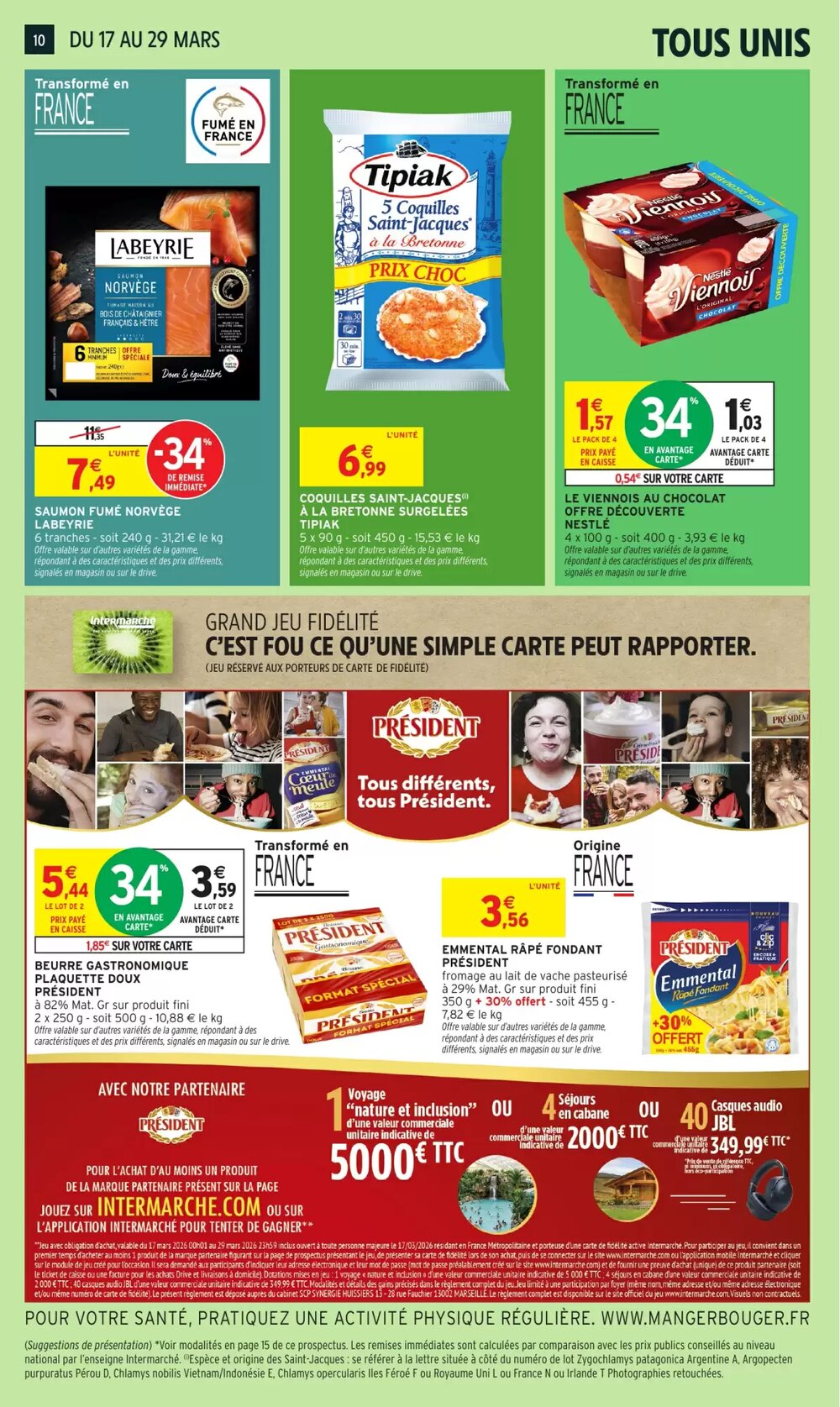 Prospectus promotionnel Intermarché valable à partir du 17/03/2026 - Page 10.