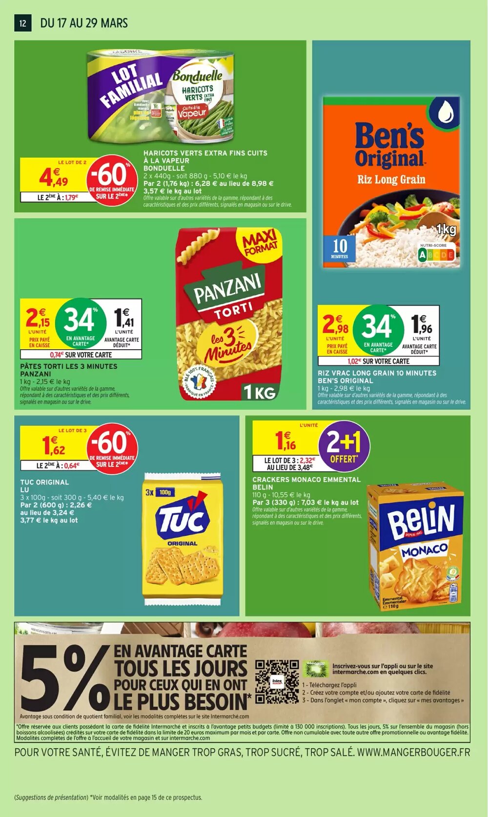 Prospectus promotionnel Intermarché valable à partir du 17/03/2026 - Page 12.