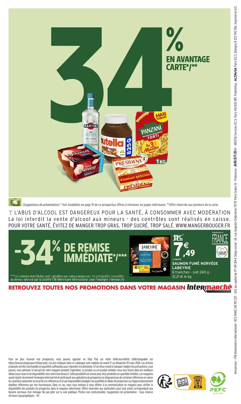 Prospectus promotionnel Intermarché valable à partir du 17/03/2026 - Page 16.