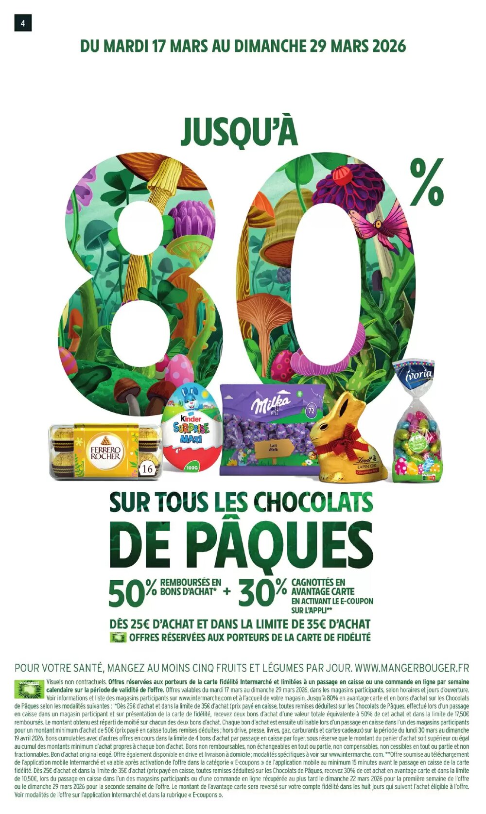 Prospectus promotionnel Intermarché valable à partir du 17/03/2026 - Page 4.