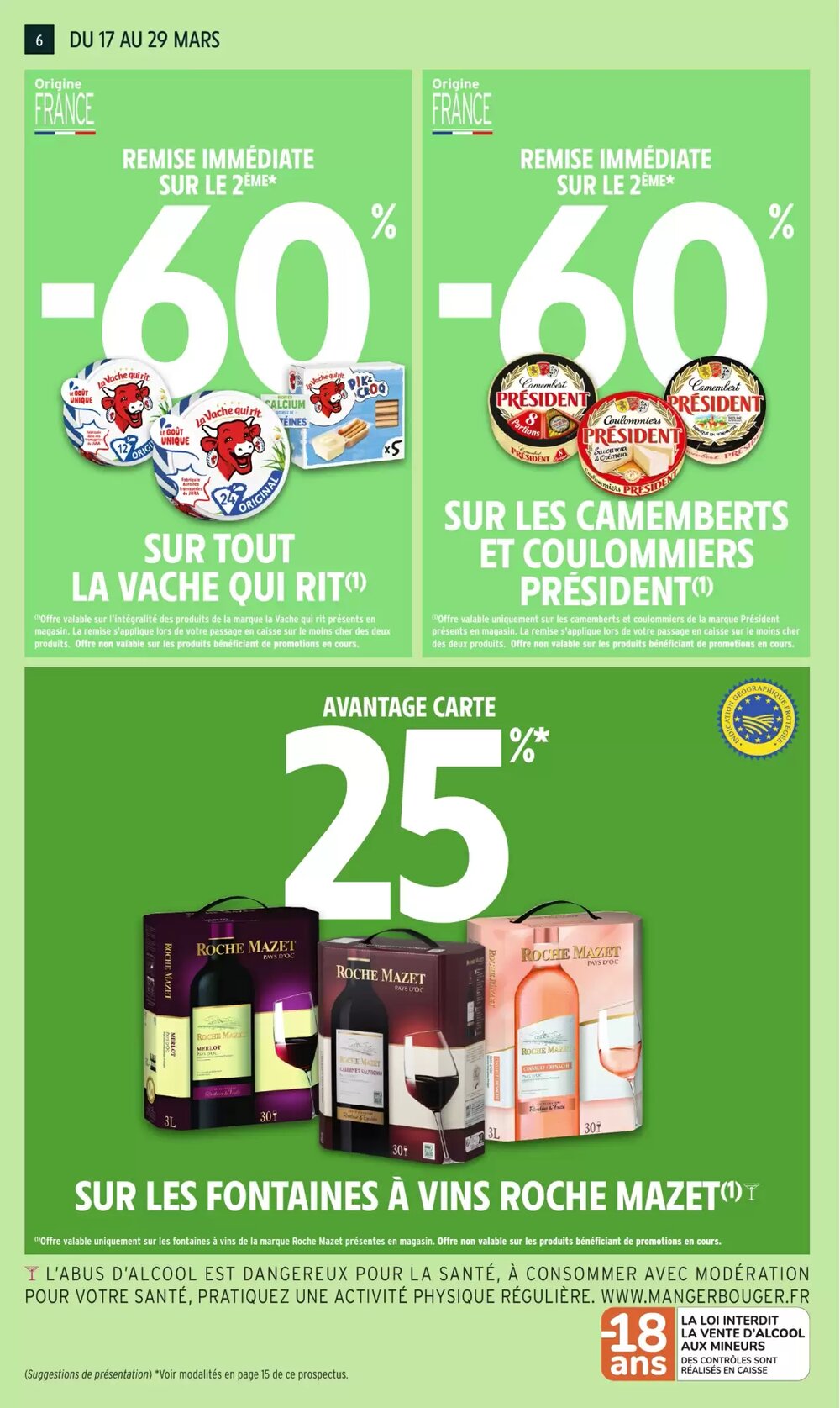 Prospectus promotionnel Intermarché valable à partir du 17/03/2026 - Page 6.