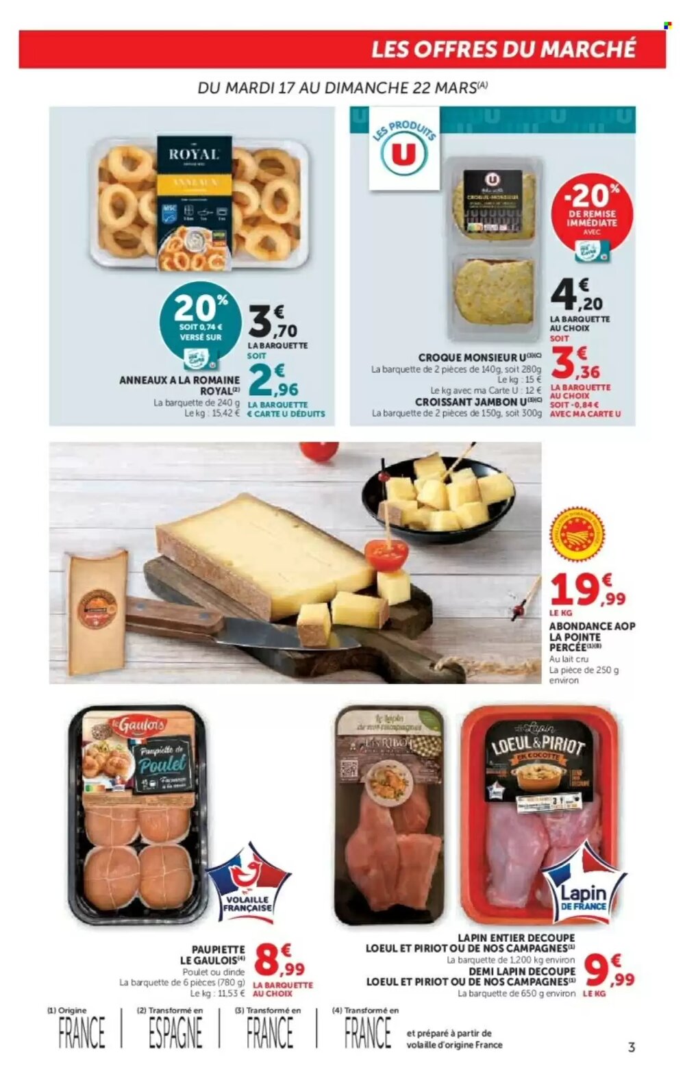 Prospectus promotionnel U Express valable à partir du 17/03/2026 - Page 3.
