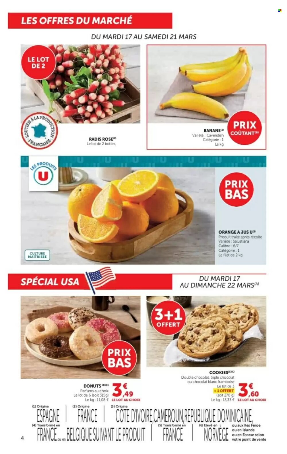 Prospectus promotionnel U Express valable à partir du 17/03/2026 - Page 4.