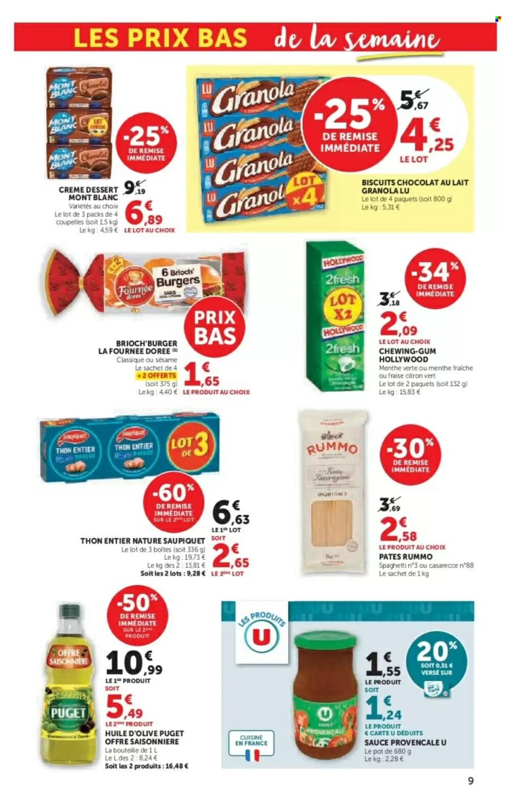 Prospectus promotionnel U Express valable à partir du 17/03/2026 - Page 9.