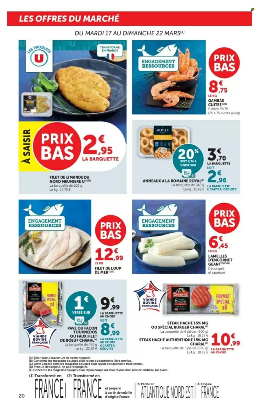 Prospectus promotionnel Hyper U valable à partir du 17/03/2026 - Page 20.