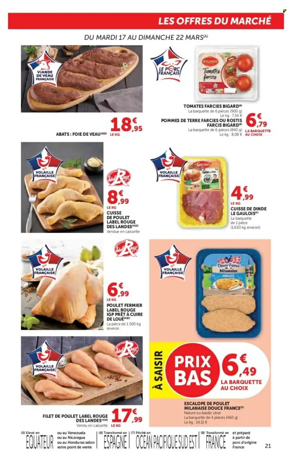 Prospectus promotionnel Hyper U valable à partir du 17/03/2026 - Page 21.