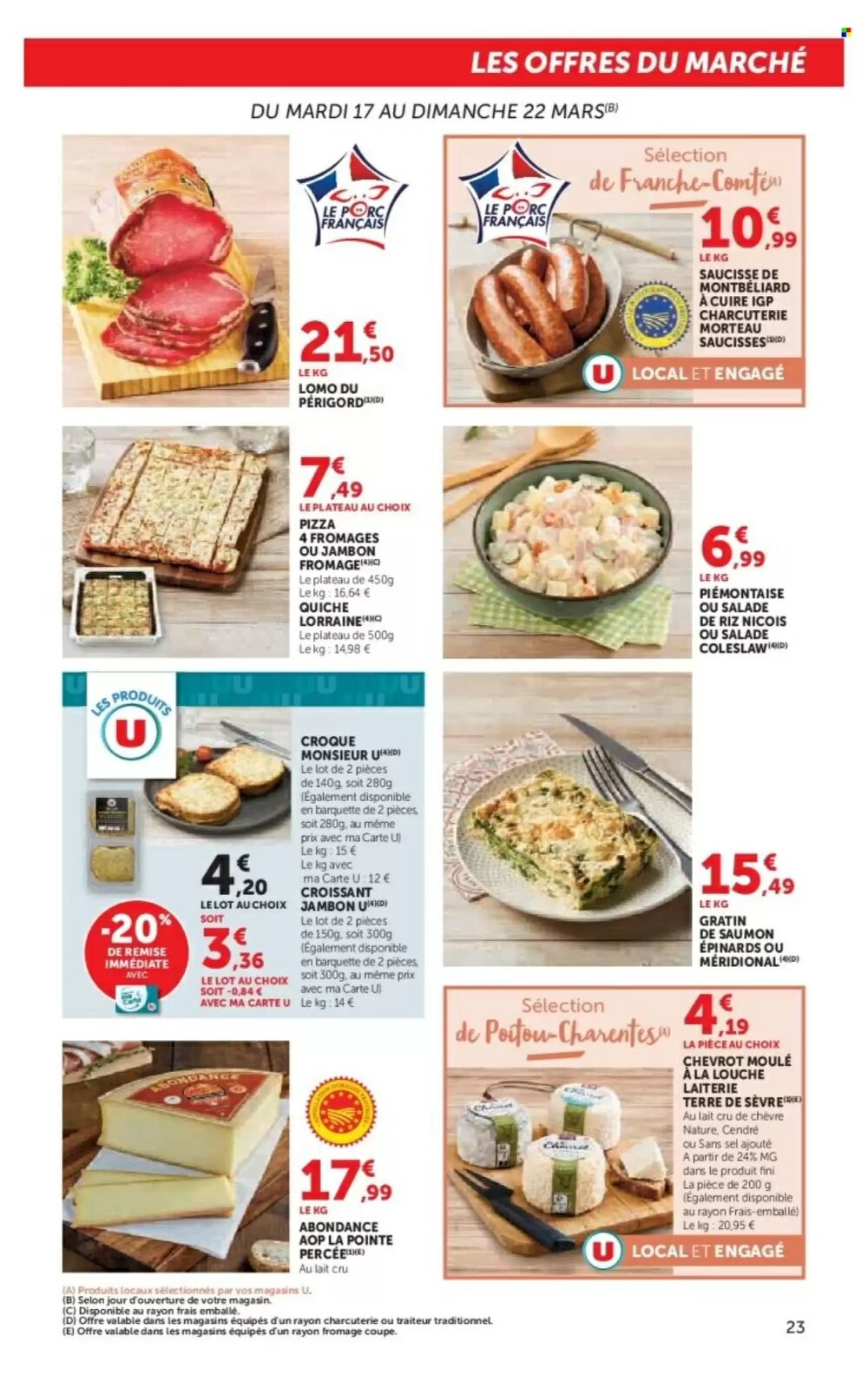 Prospectus promotionnel Hyper U valable à partir du 17/03/2026 - Page 23.